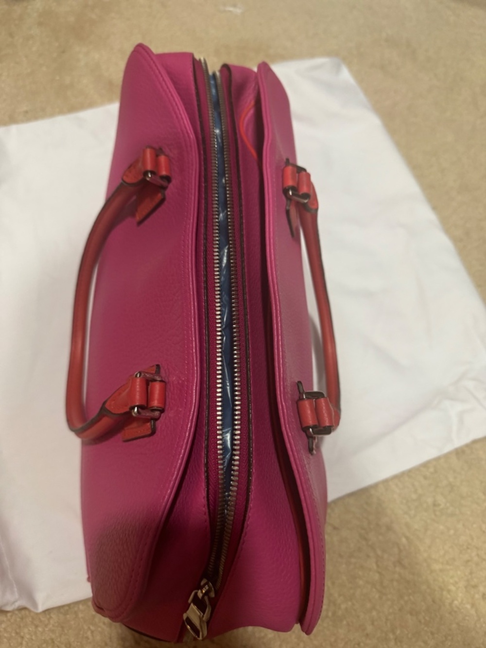 Loewe top handle Anagram Pink - Picture 2 of 9